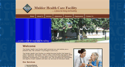 Desktop Screenshot of mulderhealth.com