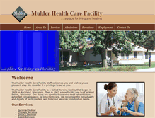 Tablet Screenshot of mulderhealth.com